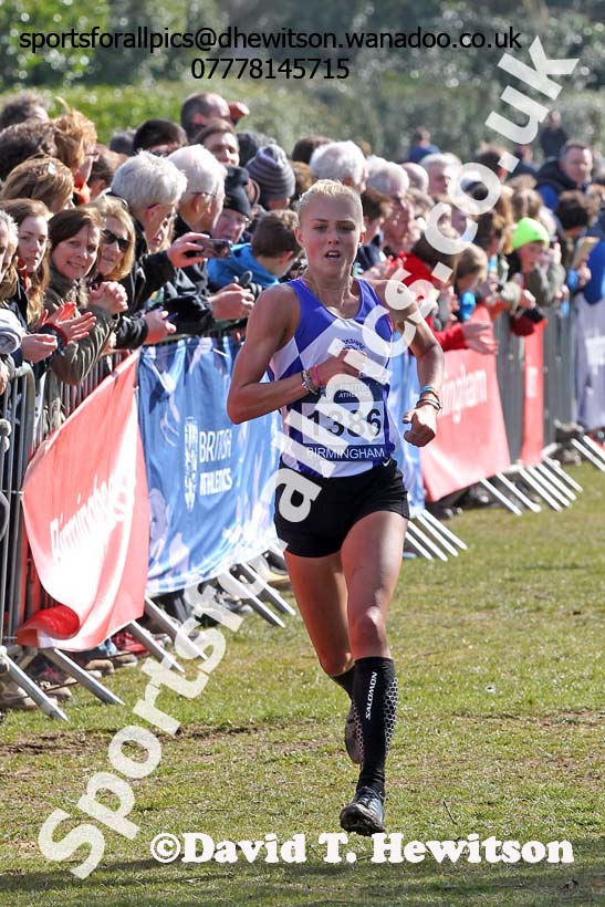 Senior Womens Inter Counties Cross Country,  Cofton Park, Birmingham. Photo: David T. Hewitson/Sports for All Pics